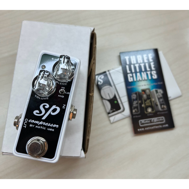 Xotic SP compressor 壓縮效果器
