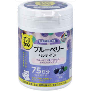 現貨 日本 ZOO 藍莓 葉黃素咀嚼錠 藍莓味150錠