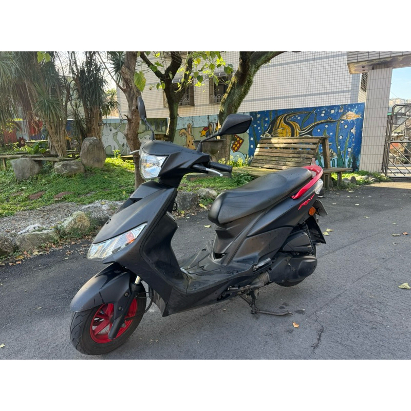 2017年 Yamaha Ray 125 紅黑配色 代步車
