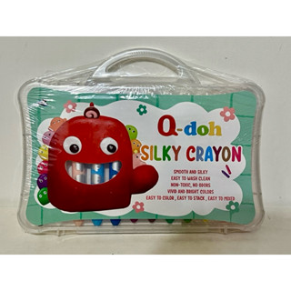 ◎全新商品◎Q-doh 絲滑蠟筆 silky crayon 兒童繪畫用具 兒童蠟筆 無毒蠟筆 美勞用具【12色】