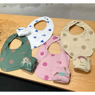 預購🇯🇵日本🇯🇵The north face kids北臉baby嬰幼兒可收納有機棉圍兜 動物領巾NNB22511