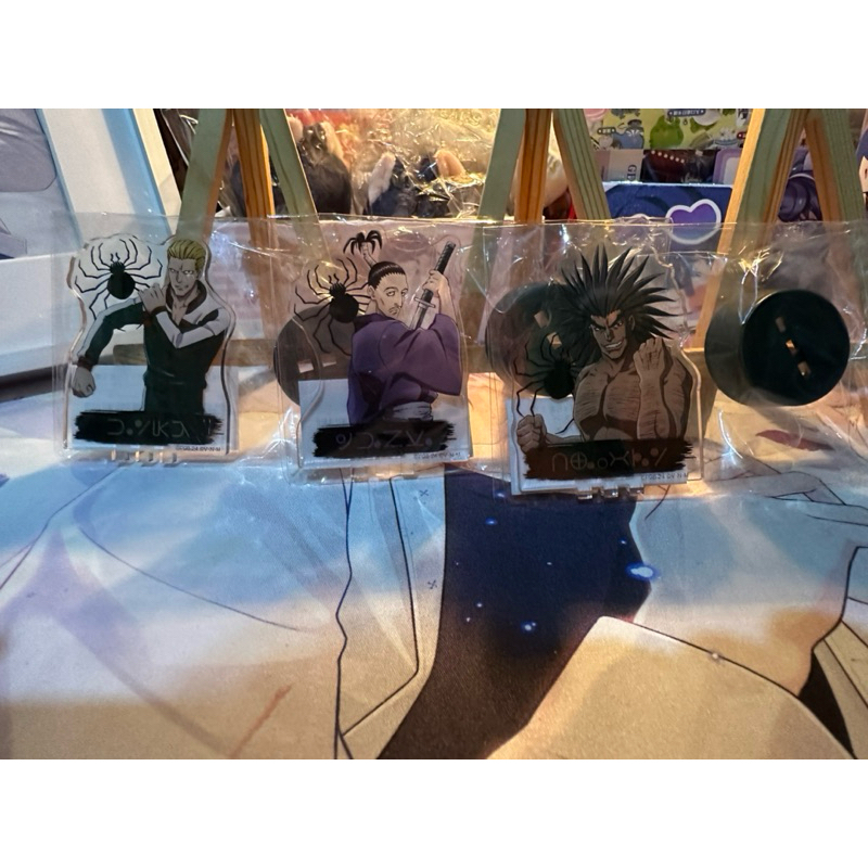 全新 日版 全職獵人 幻影旅團 第五彈 富蘭克林 剝落裂夫 窩金 信長 芬克斯 立牌