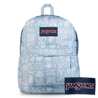 【JANSPORT】SUPERBREAK PLUS後揹包26L『海洋藍』0A4QUE