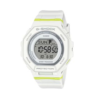 【CASIO 卡西歐】G-SHOCK 藍芽跑步訓練 百搭白 纖薄運動系列 GMD-B300SC-7 43.8mm