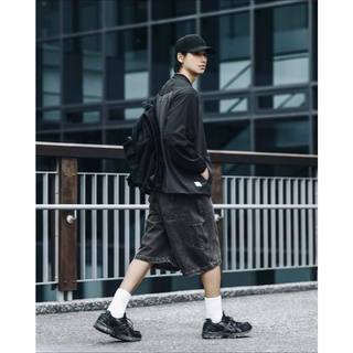 【SCIENCELAB148】 BSIDE WASHED DENIM SHORTS