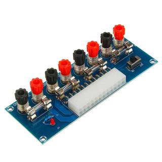 庫存不用等-XH-M229 桌上型電腦主機殼電源ATX轉接板取電板引出模組供電輸出接線柱