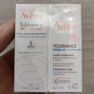 Avene雅漾 HYDRA-10 極簡水凝乳5ml 舒敏修護保濕精華乳 敏弱肌/混合肌適用-5ml