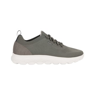 【GEOX】男鞋 休閒鞋 灰綠/白 SPHERICA™ 零衝擊避震運動鞋 新品
