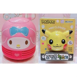 ♥小花花日本精品♥現貨 美樂蒂 皮卡丘 桌上型吸塵器 桌面清潔器 小型吸塵器~8