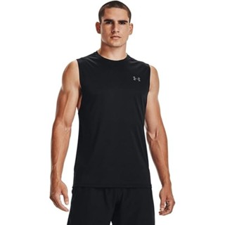 UA Under Armour 機能衣 無袖 背心 運動衣 排汗衣 黑色