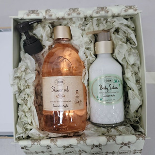 │全新轉賣│ SABON 香蘋薰衣草語香調 禮盒組 禮物盒 香蘋薰衣草語香調 沐浴油 身體乳