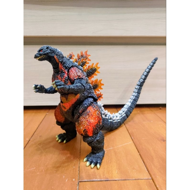 shm S.H.MonsterArts 紅蓮哥吉拉 1995 初版 無盒