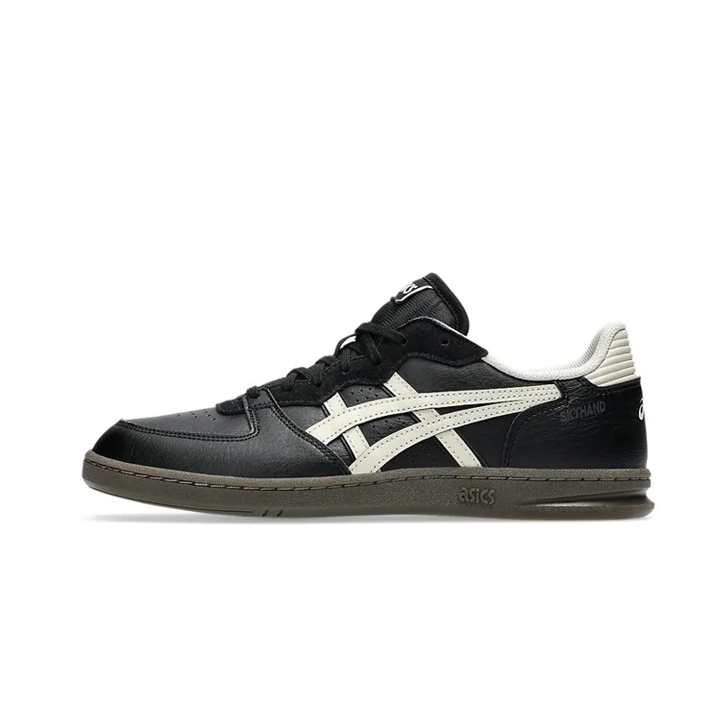 ASICS Skyhand OG Black Oatmeal 黑白 復古 皮質 男女鞋 1203A451-002