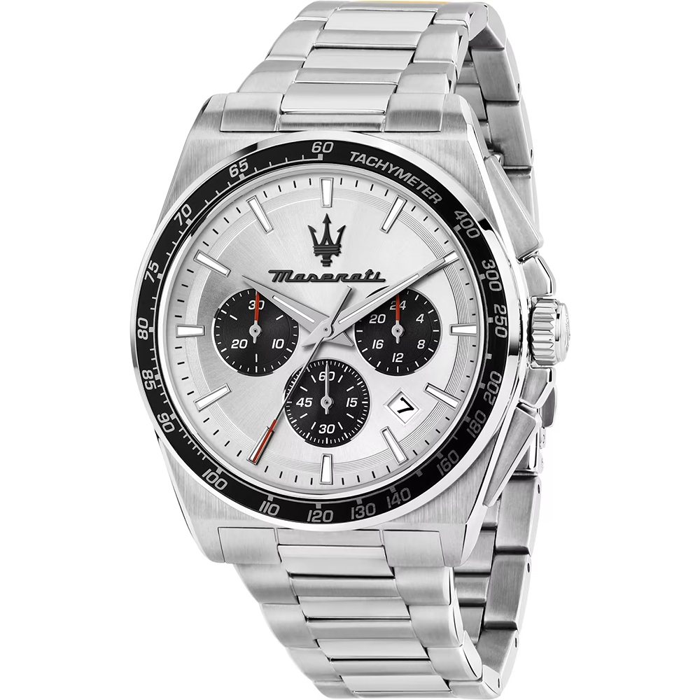 MASERATI 瑪莎拉蒂 Velocità系列 三眼計時手錶 送禮推薦-43mm R8873652006