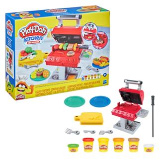 (孩之寶) 培樂多Play-Doh 廚房系列 BBQ美式烤肉遊戲組 (酷比樂)