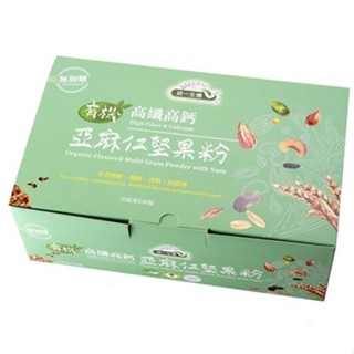 【統一生機】有機高纖高鈣亞麻仁堅果粉 25g*30包