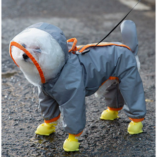 【臺灣現貨】寵物雨衣 狗雨衣 狗衣服 狗狗衣服 小型犬雨衣 大型犬雨衣 中型犬雨衣 防水狗狗雨衣 連帽狗狗雨衣