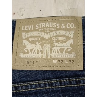 Levis ，511型，窄管褲
