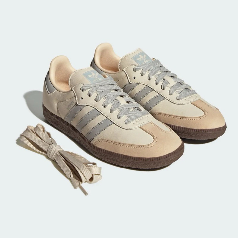 Adidas Originals Samba OG "Cream White" 奶油灰藍 JH7299