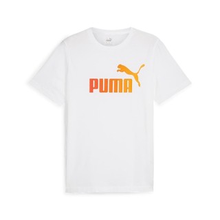 PUMA 短T 基本系列 SUMMER SPORTS 白 橘LOGO 短袖 T恤 男 62694202