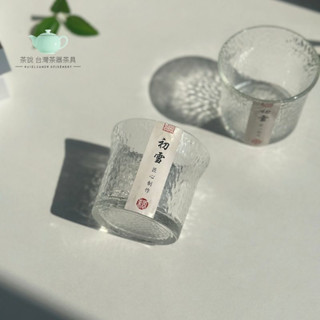 茶說臺灣茶具 免運（6個裝）Ins杯加厚玻璃杯 現貨 錘紋豎紋家用杯茶杯酒杯宿舍學生杯高顏值高CP值喝茶洋酒杯威士忌杯