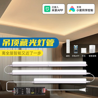 【米舖】110V T5燈管 支架燈 層板燈 LED燈管 1呎 2呎 3呎 4呎 保固 燈管 節能燈管 燈管 智慧&遙控