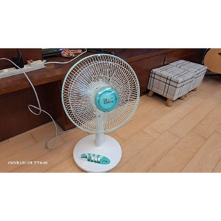二手 上豪 臺灣製 小電風扇 12吋 35公分 45 x38x38 桌扇 臺中市