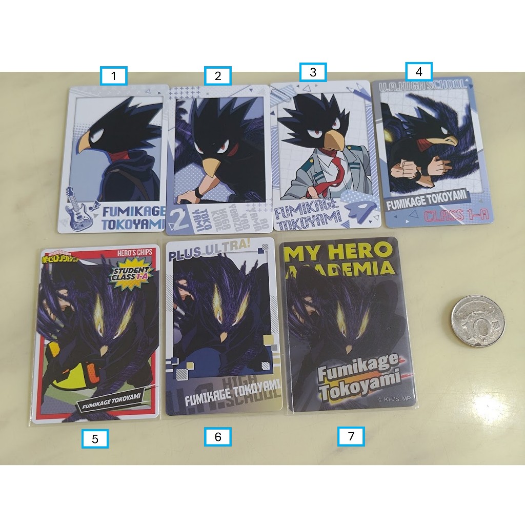 [睡睡蛙小池] 我的英雄學院 拍立得 餅卡 食玩卡 威化餅 個人池 常闇踏陰