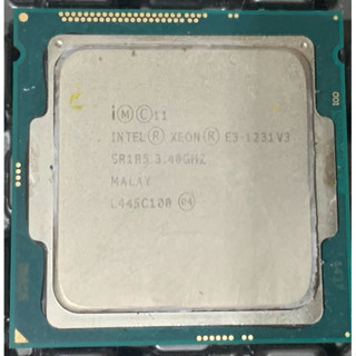 Intel Xeon E3-1231V3 3.4G / 8M 4C8T 模擬八核 1150 處理器
