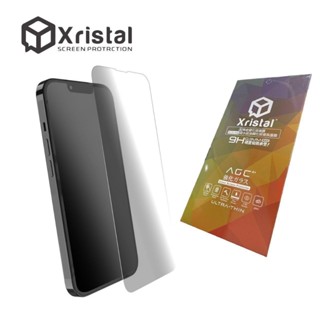 Xristal 臺灣9H鋼化全透明玻璃貼 IPhone 13 13PRO MAX 螢幕玻璃貼 奈米抗油抗刮 內縮非滿版