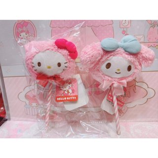 ♥小公主日本精品♥ 現貨Hello Kitty美樂蒂 大頭 絨毛造型筆 原子筆 公仔筆~8