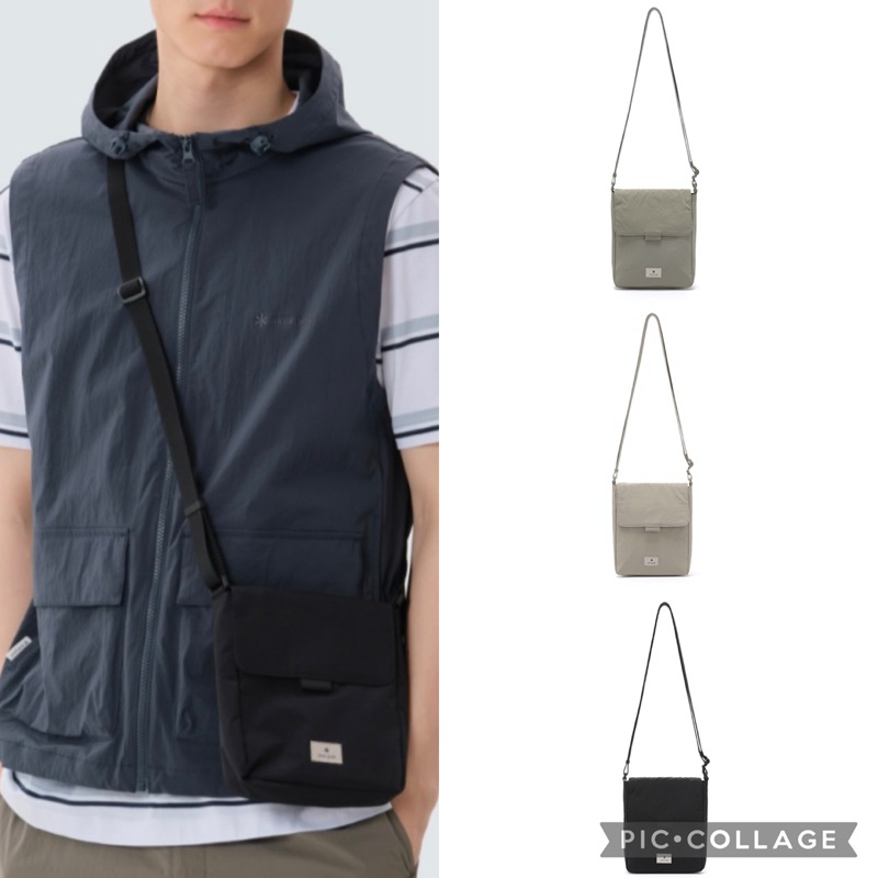 ✈️OaNa代購 韓國雪峰 snow peak S25ZUCSB16 斜挎包 斜背包💯正品保證💯
