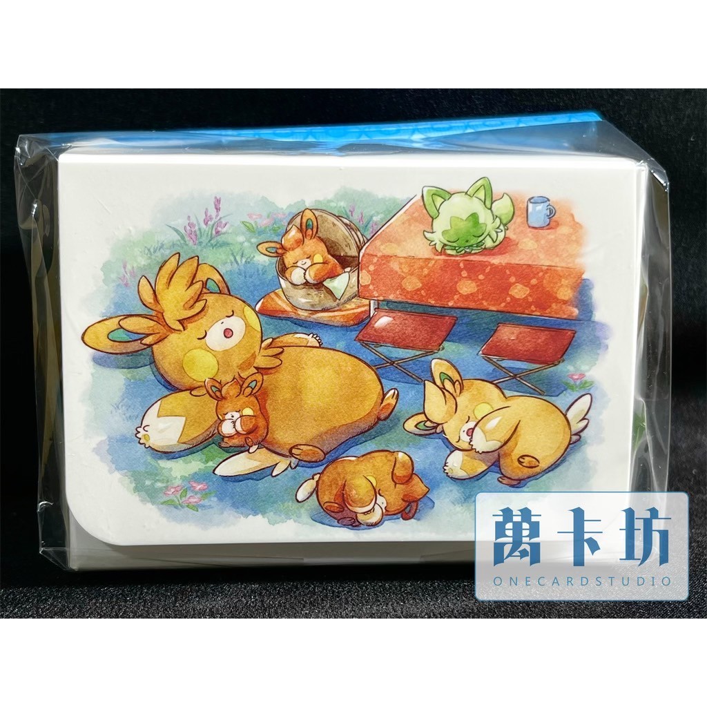 萬卡坊 / 寶可夢 PTCG 中心限定 布撥 布土撥 巴布土撥 卡盒 卡片收納盒