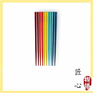 【日本直送！ 高效！ 優質！】Le Creuset 筷子 套裝彩虹筷 日本製 天然木 洗碗機可