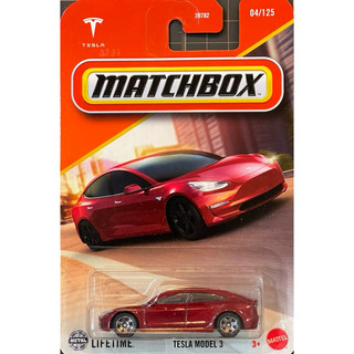 Matchbox 火柴盒 特斯拉 電動車 TESLA MODEL3 MODEL 3