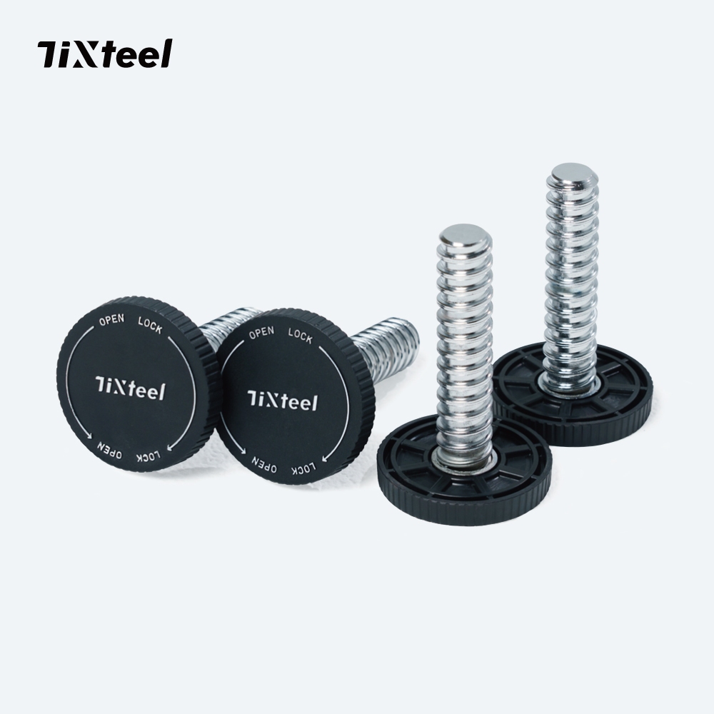 【Tixteel】XT-GRIP快鎖組合式啞鈴零配件：把手/快旋鎖頭/六邊型槓片1KG-2.5KG-5KG