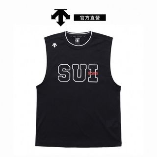 【DESCENTE 迪桑特】男士 網布無袖運動上衣 現貨