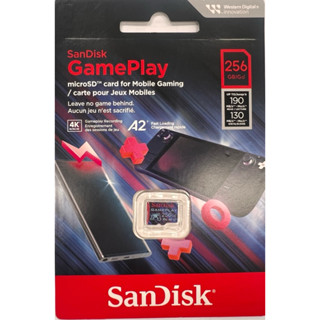 《SanDisk 》GamePlay microSD 手機和掌上型遊戲記憶卡256GB (公司貨)