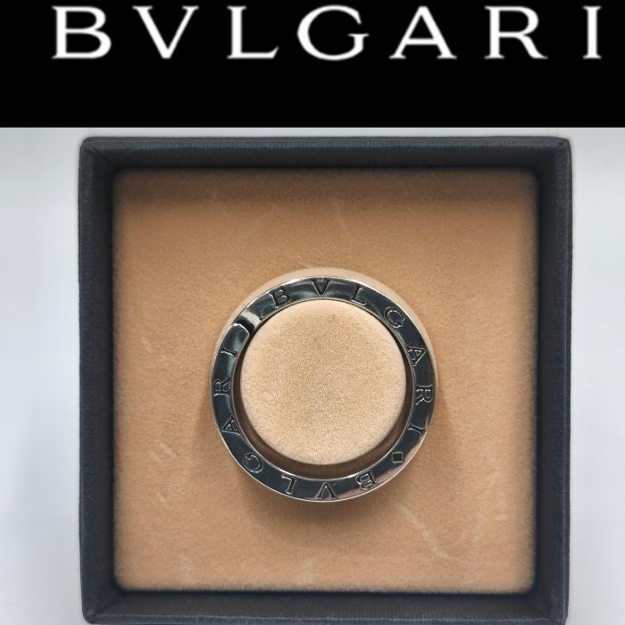 二手真品 狀態良好  BVLGARI 寶格麗 鑰匙圈  Z599