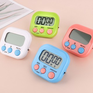 🌟臺灣現貨 電子計時器 創意大屏幕定時器 學生秒錶 多功能廚房倒計時烘焙