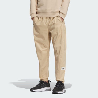 2290購入 近全新 只穿一次 adidas 愛迪達 長褲 運動褲 西裝褲 輕薄 卡其色 米白色 超好看 IP4990