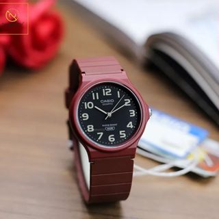 CASIO卡西歐 MQ-24UC 簡約百搭超輕薄大地色系中性數字腕錶