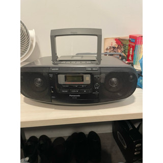 國際牌 Panasonic RX-D55 cd錄音帶usb音響播放器，功能正常無遙控器