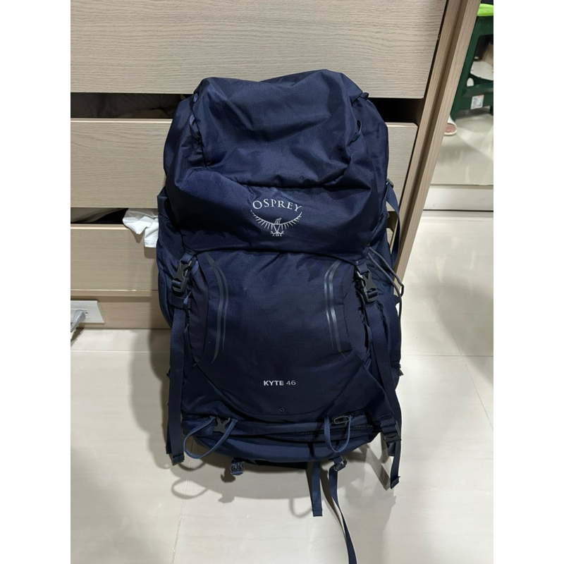 二手9.9成新 Osprey 美國 Kyte 46L 登山背包 桑椹紫 女款