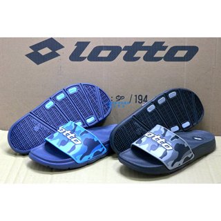 樂得LOTTO 男 SOLDIER軍事風拖鞋 運動休閒拖鞋 /8126 藍 / 8128 灰