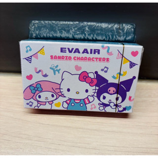《全新》長榮航空限量版三麗鷗聯名 撲克牌｜Hello Kitty｜美樂蒂｜酷企鵝｜旅行紀念品｜收藏必備｜送禮首選