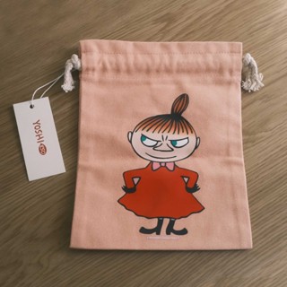【全新現貨】MOOMIN 嚕嚕米系列 littlemy 小不點束口袋 小不點 帆布束口袋