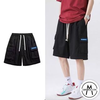 【M世代】工裝短褲 美式短褲 夏季休閒五分褲 復古大口袋短褲 日系大碼百搭 運動短褲 男短褲 BPCQ5R10