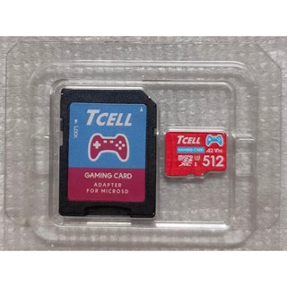 tcell 冠元 microsdxc uhs-i (a2)u3 500g 遊戲專用記憶卡