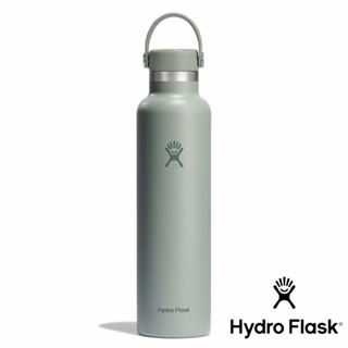 【Hydro Flask】標準口真空保溫鋼瓶24oz『灰綠』HS24CSX